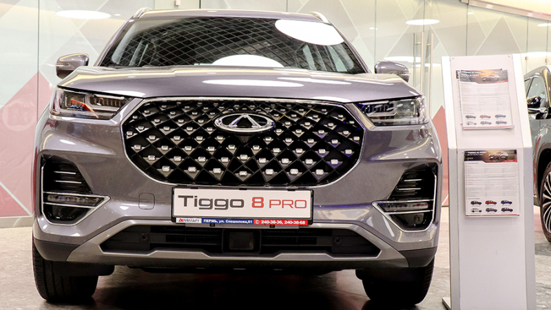 Chery убрала кроссовер Tiggo 8 из российской линейки